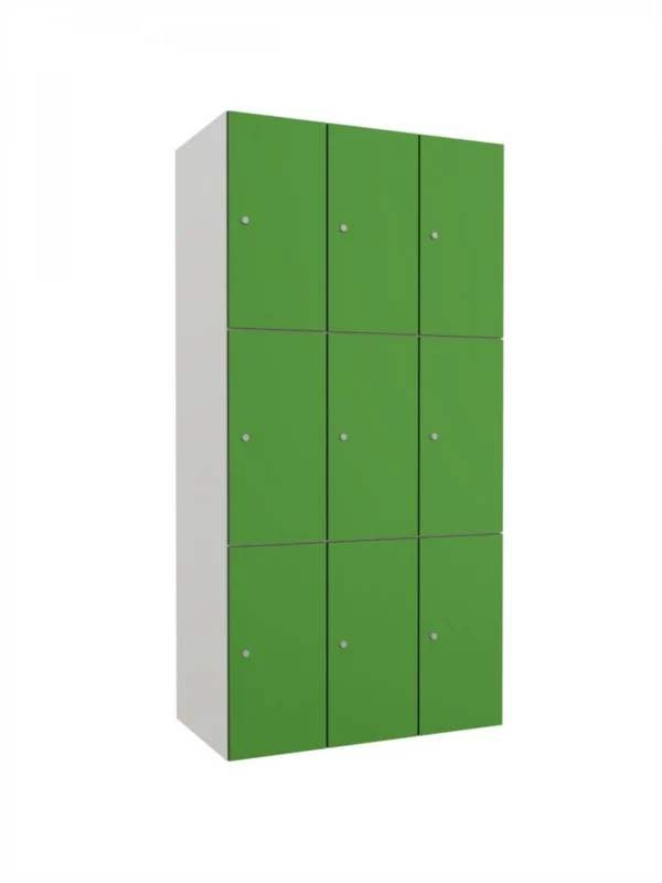 Modulaire metalen kast met HPL