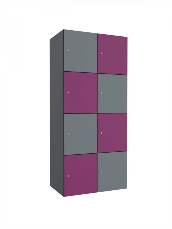 Modulaire metalen kast met HPL
