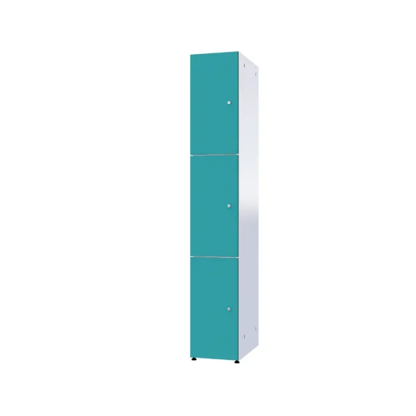 Modulaire metalen kast met HPL