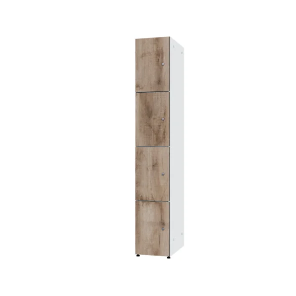 Modulaire metalen kast met HPL