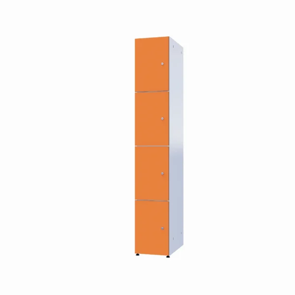 Modulaire metalen kast met HPL