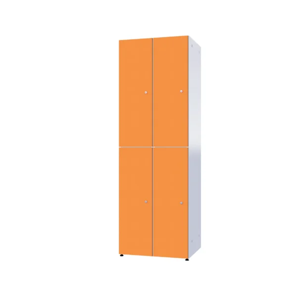 Modulaire metalen kast met HPL