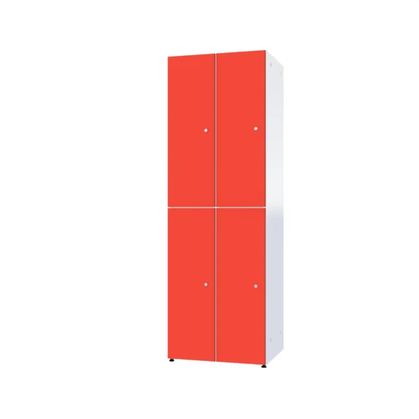 Modulaire metalen kast met HPL