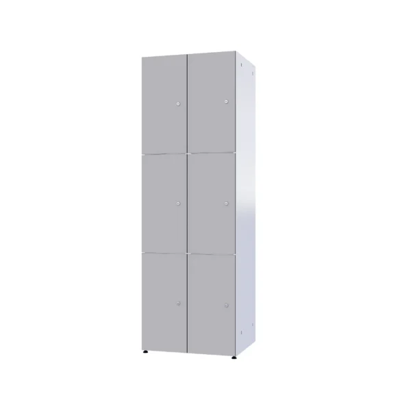 Modulaire metalen kast met HPL