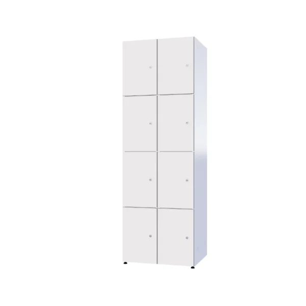 Modulaire metalen kast met HPL