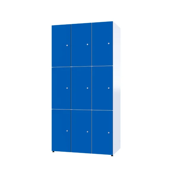 Modulaire metalen kast met HPL