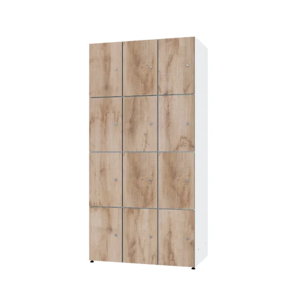 Modulaire metalen kast met HPL