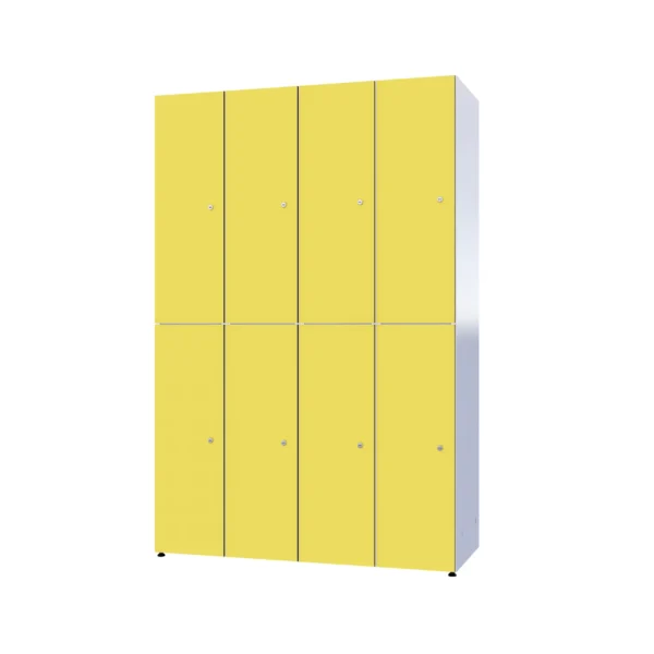 Modulaire metalen kast met HPL