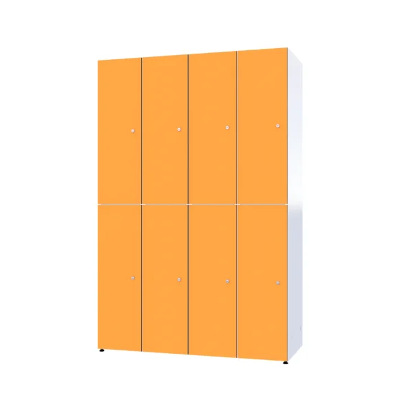 Modulaire metalen kast met HPL