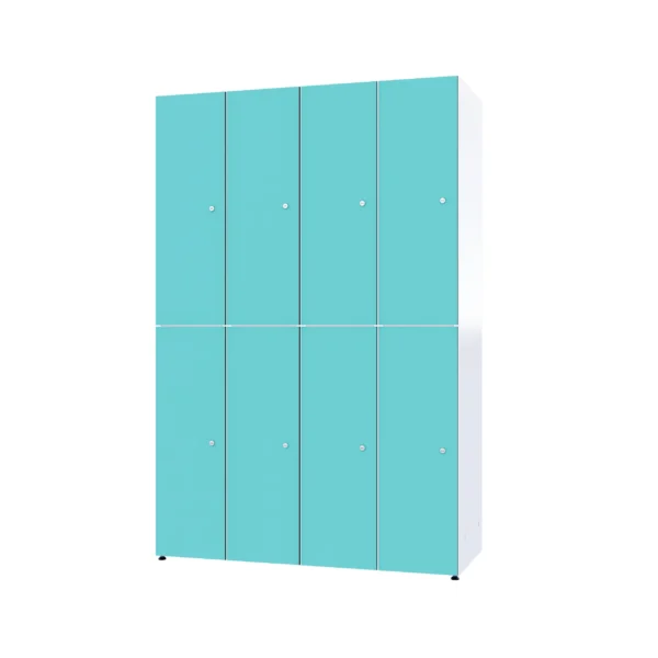 Modulaire metalen kast met HPL