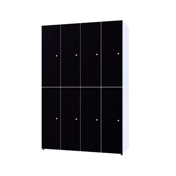 Modulaire metalen kast met HPL
