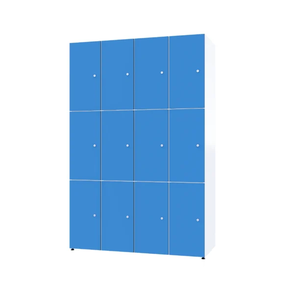 Modulaire metalen kast met HPL