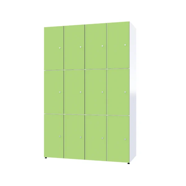 Modulaire metalen kast met HPL