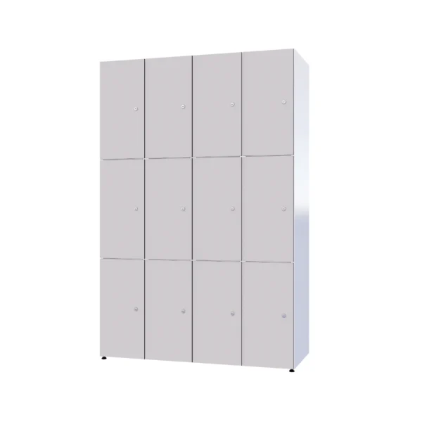 Modulaire metalen kast met HPL