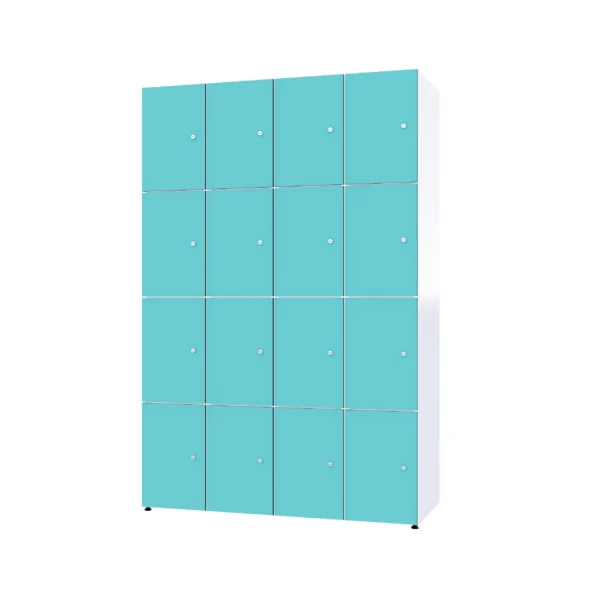 Modulaire metalen kast met HPL