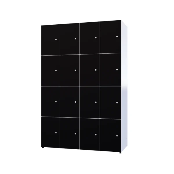 Modulaire metalen kast met HPL