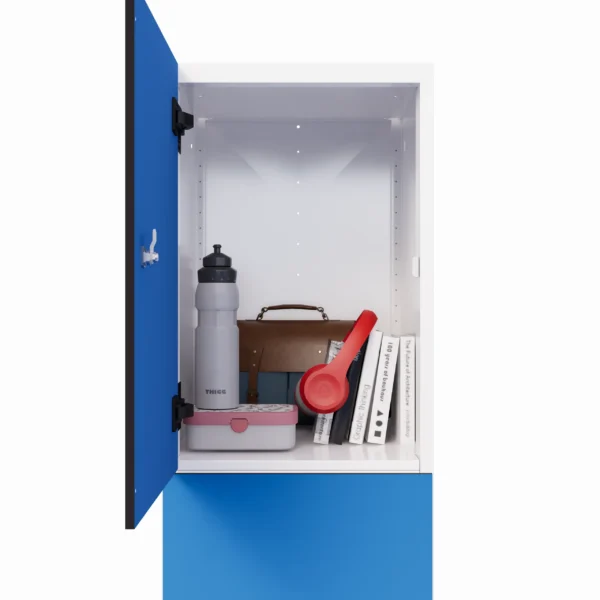 Modulaire metalen kast met HPL