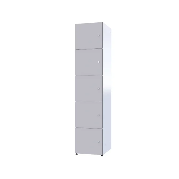 Metalen depositokast met HPL - Combo
