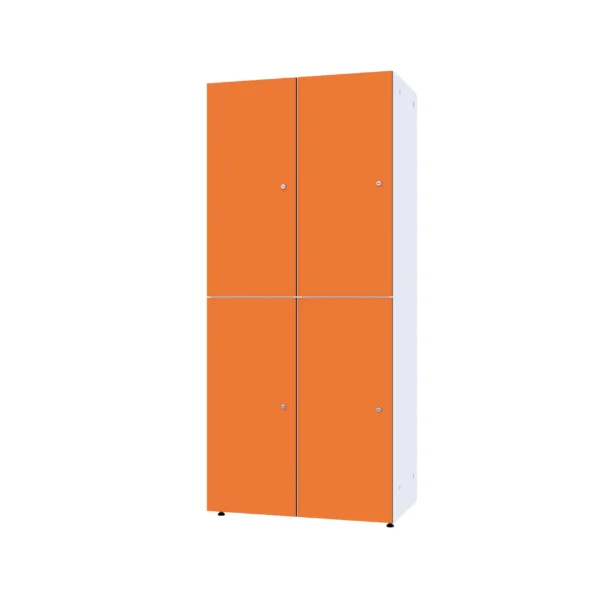 Modulaire metalen kast met HPL