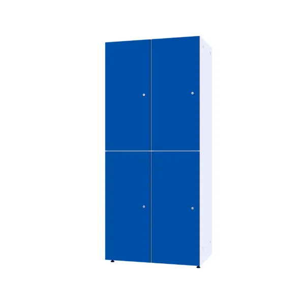 Modulaire metalen kast met HPL