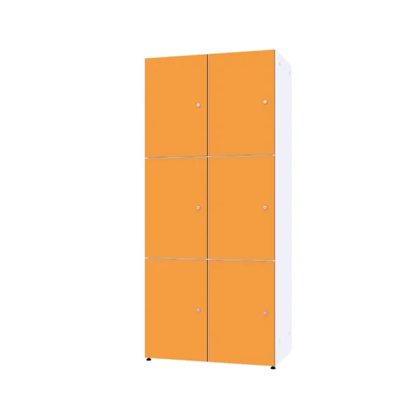 Modulaire metalen kast met HPL