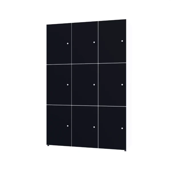 Modulaire metalen kast met HPL