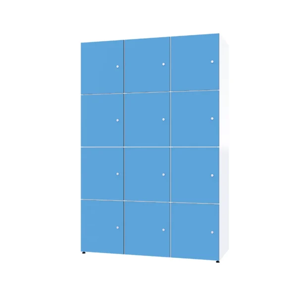 Modulaire metalen kast met HPL