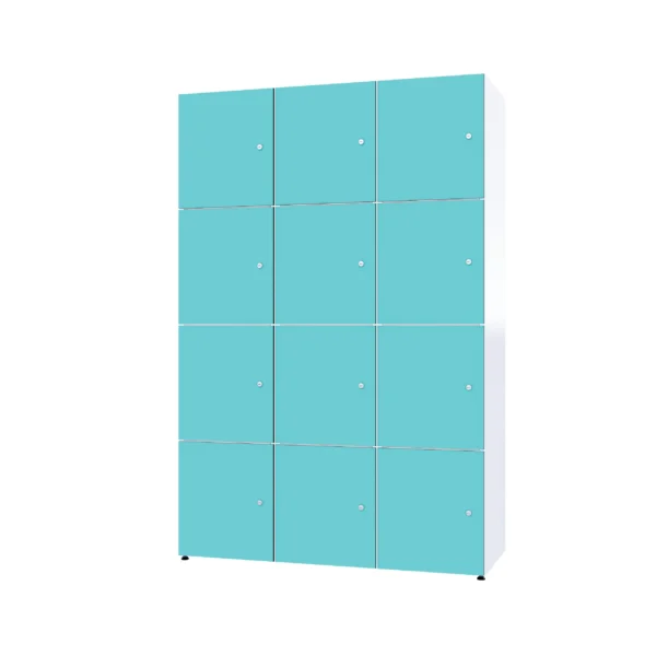 Modulaire metalen kast met HPL