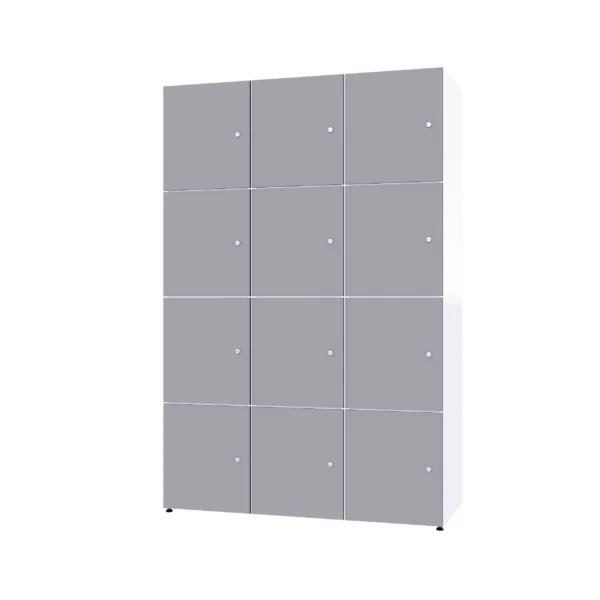 Modulaire metalen kast met HPL