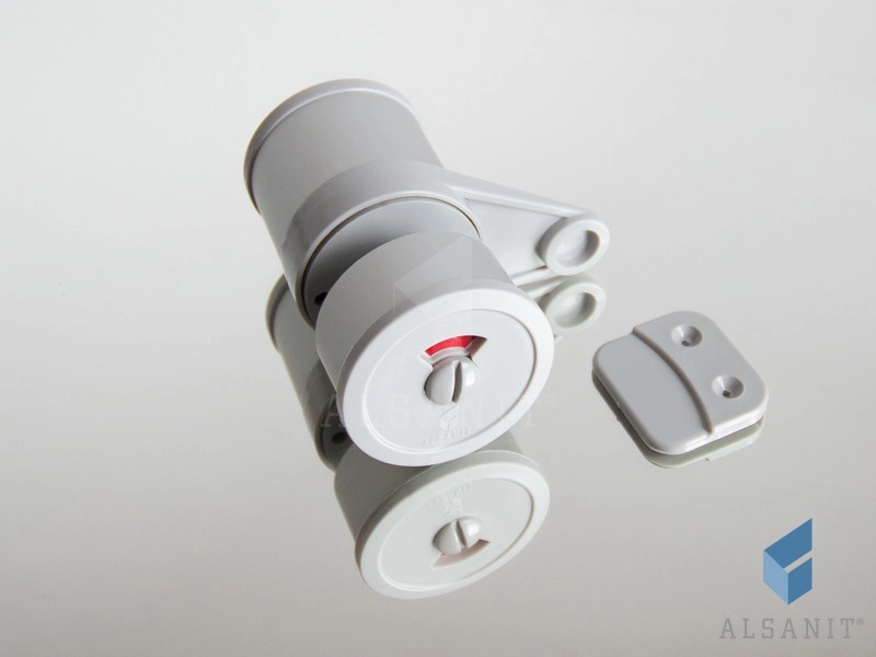 Beslagset voor wc-cabines 10-12mm SOLARI