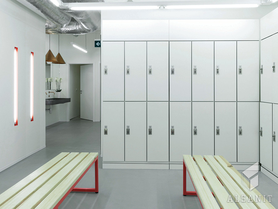 Fitness HPL kledinglockers